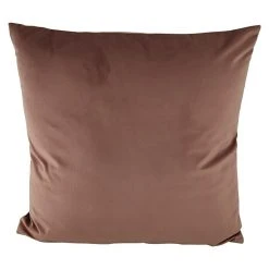 BAUHAUS Kissen Uni Velours Rosa, 45 X 45 Cm, 100 % Polyester -BAUHAUS Shop 12 897