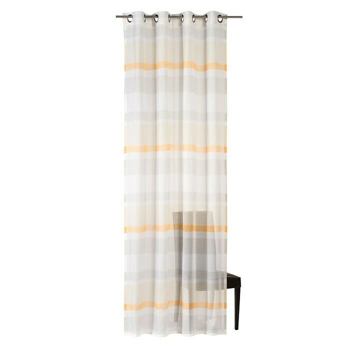 BAUHAUS Elbersdrucke Ösenschal Sweet Love 140 X 255 Cm, 100 % Polyester, Apricot 3 BAUHAUS Elbersdrucke Ösenschal Sweet Love 140 X 255 Cm, 100 % Polyester, Apricot