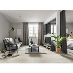 BAUHAUS Elbersdrucke Verdunkelungsvorhang Sundown Grau, B X H: 140 X 255 Cm, 100 % Polyester -BAUHAUS Shop 12 906