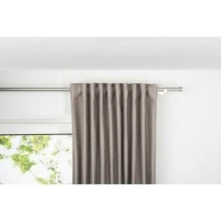 Alternative view of BAUHAUS Schlaufenschal Leinen-Look B X H: 135 X 245 Cm, 100 % Polyester, Taupe