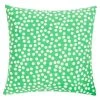 BAUHAUS Kissen Allover Dots Grün, 45 X 45 Cm, 100 % Baumwolle