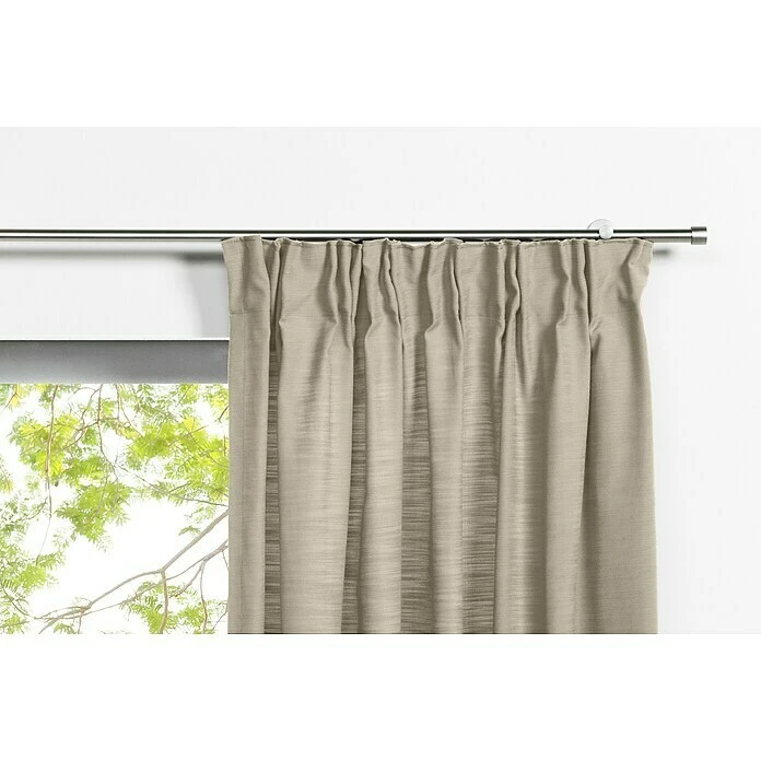 BAUHAUS Schlaufenschal Leinen-Look B X H: 135 X 245 Cm, 100 % Polyester, Beige 6 BAUHAUS Schlaufenschal Leinen-Look B X H: 135 X 245 Cm, 100 % Polyester, Beige – Bild 4
