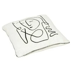 BAUHAUS Kissen Pica I Weiß/Schwarz, 45 X 45 Cm, 100 % Baumwolle 10 BAUHAUS Kissen Pica I Weiß/Schwarz, 45 X 45 Cm, 100 % Baumwolle -BAUHAUS Shop 12 997